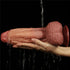 10'' Dual layered Platinum Silicone Cock